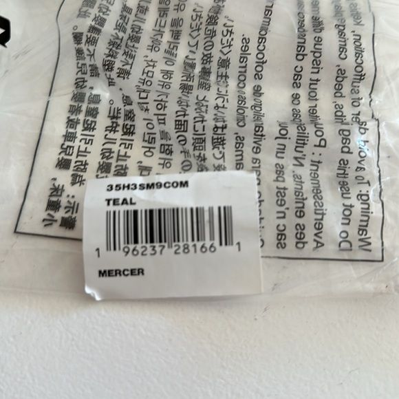 Michael Michael Kors XS Shopper Crossbody Bag Metallic Teal NWT 🔥 - Picture 10 of 11